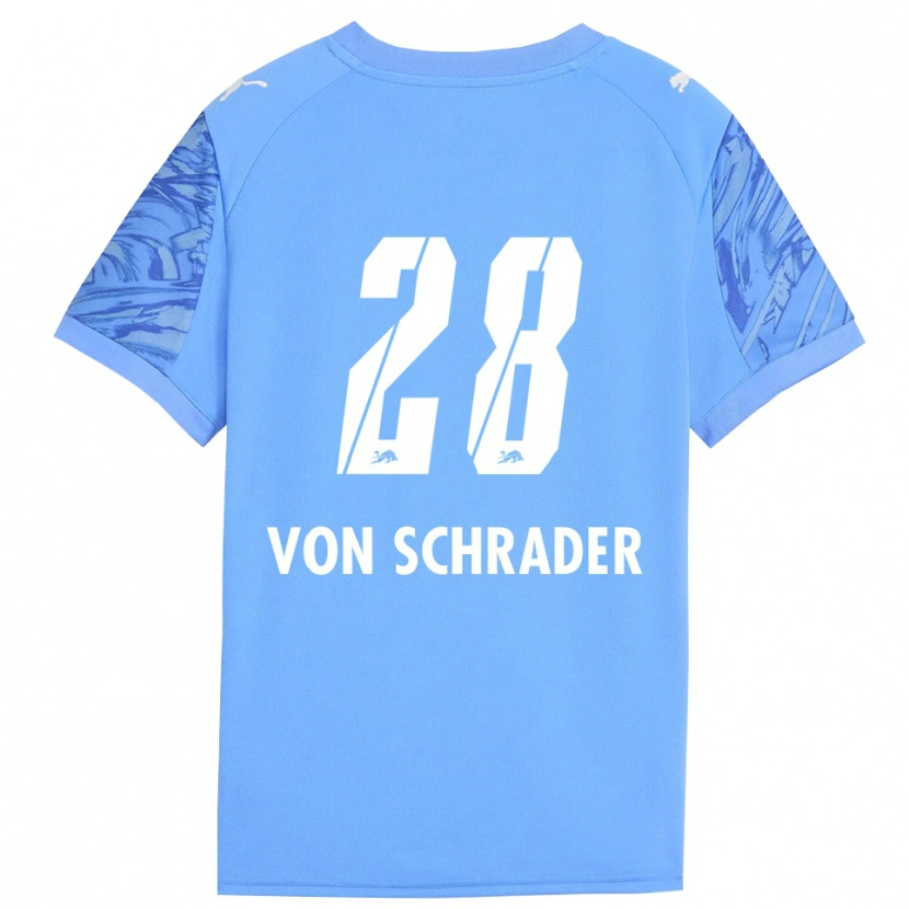 Danxen Women Lina Von Schrader #28 Royal Blue Red Goalkeeper Jersey 2025/26 T-Shirt