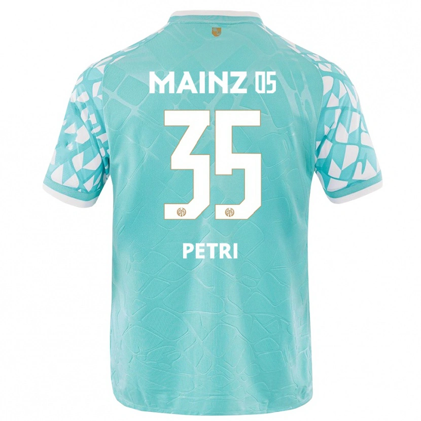 Danxen Women Jolina Petri #35 Turquoise White Goalkeeper Jersey 2025/26 T-Shirt