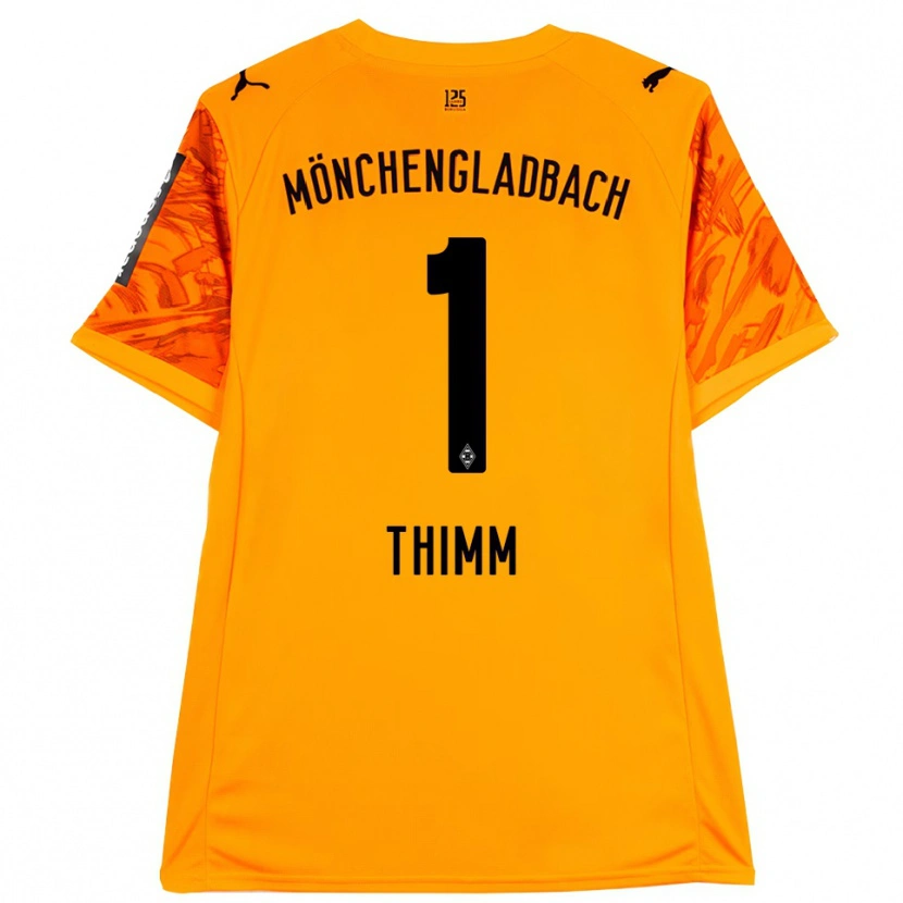 Danxen Women Joshua Thimm #1 Orange Yellow Black Goalkeeper Jersey 2025/26 T-Shirt