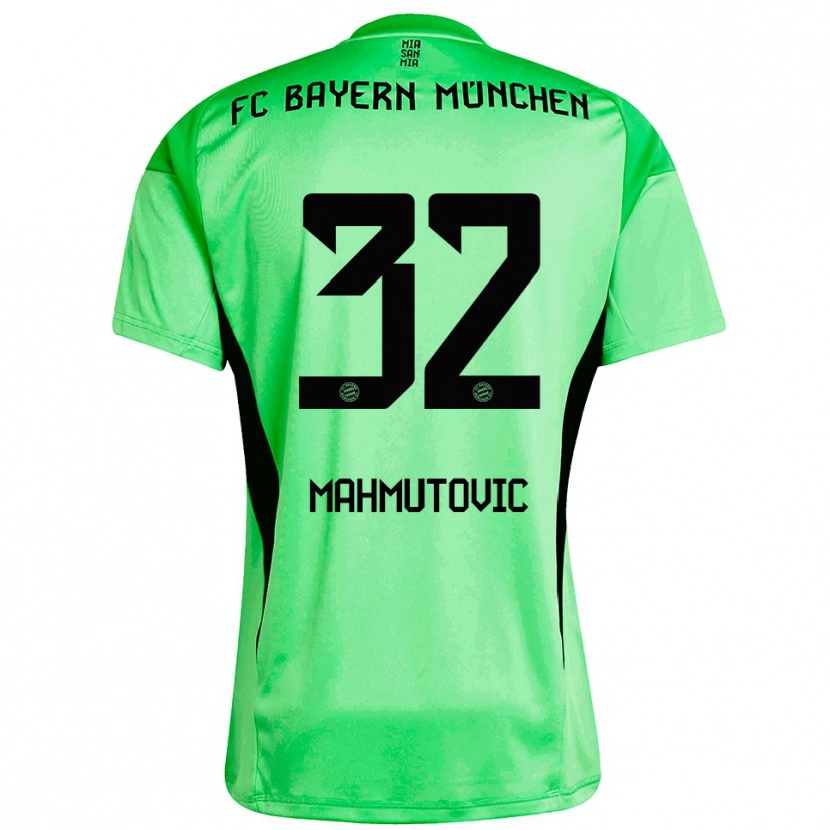 Danxen Women Ena Mahmutovic #32 Medium Spring Green Goalkeeper Jersey 2025/26 T-Shirt