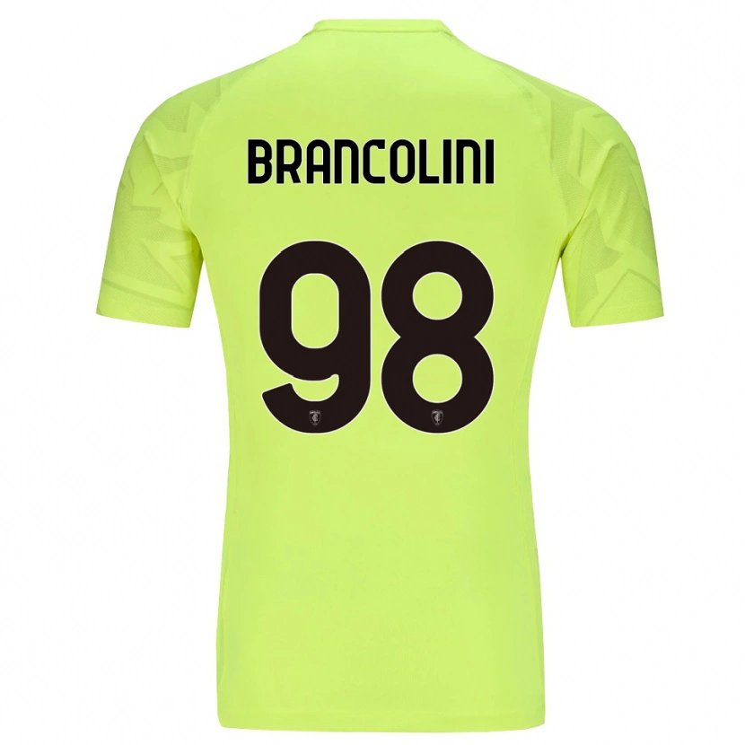 Danxen Women Federico Brancolini #98 Fluorescent Green Goalkeeper Jersey 2025/26 T-Shirt