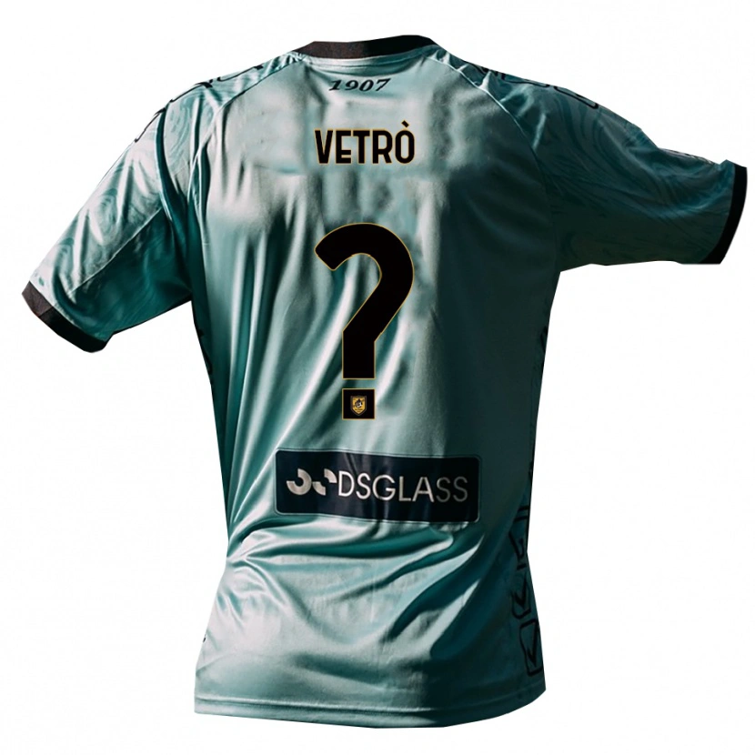 Danxen Women Antonio Vetrò #0 Light Blue White Goalkeeper Jersey 2025/26 T-Shirt
