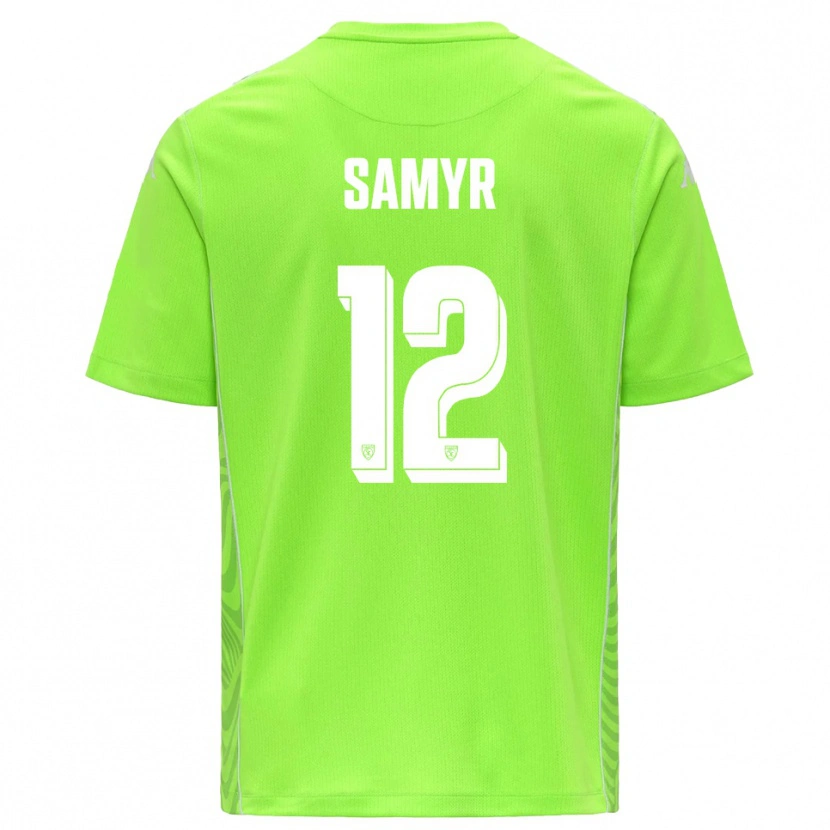 Danxen Women Walid Samyr #12 Lawn Green White Goalkeeper Jersey 2025/26 T-Shirt