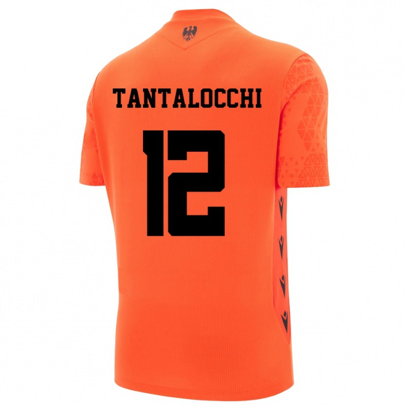 Danxen Women Elia Tantalocchi #12 Dark Orange Black Goalkeeper Jersey 2025/26 T-Shirt