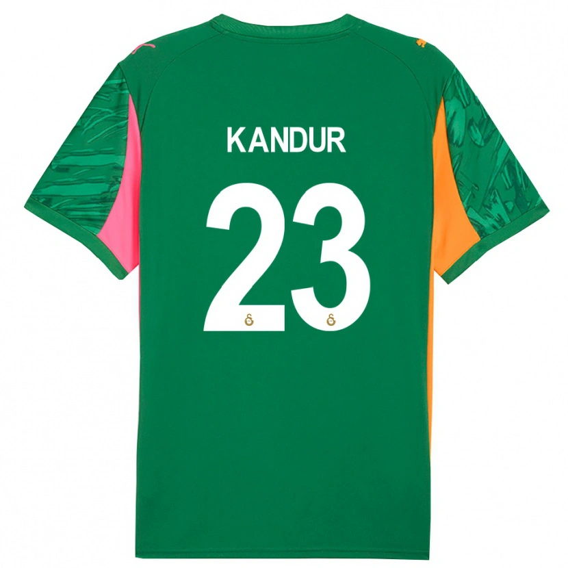 Danxen Women Müge Kandur #23 Green Orange Pink Goalkeeper Jersey 2025/26 T-Shirt