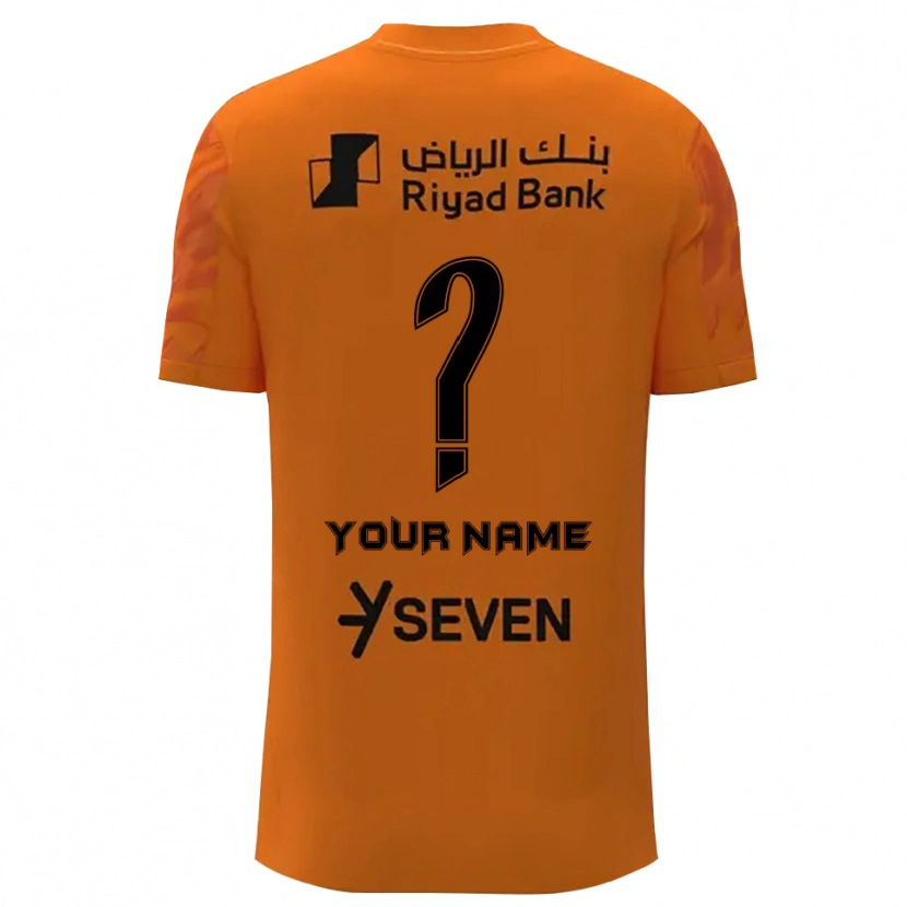 Danxen Women Al-Hilal Dark Orange Black Goalkeeper Jersey 2025/26 T-Shirt