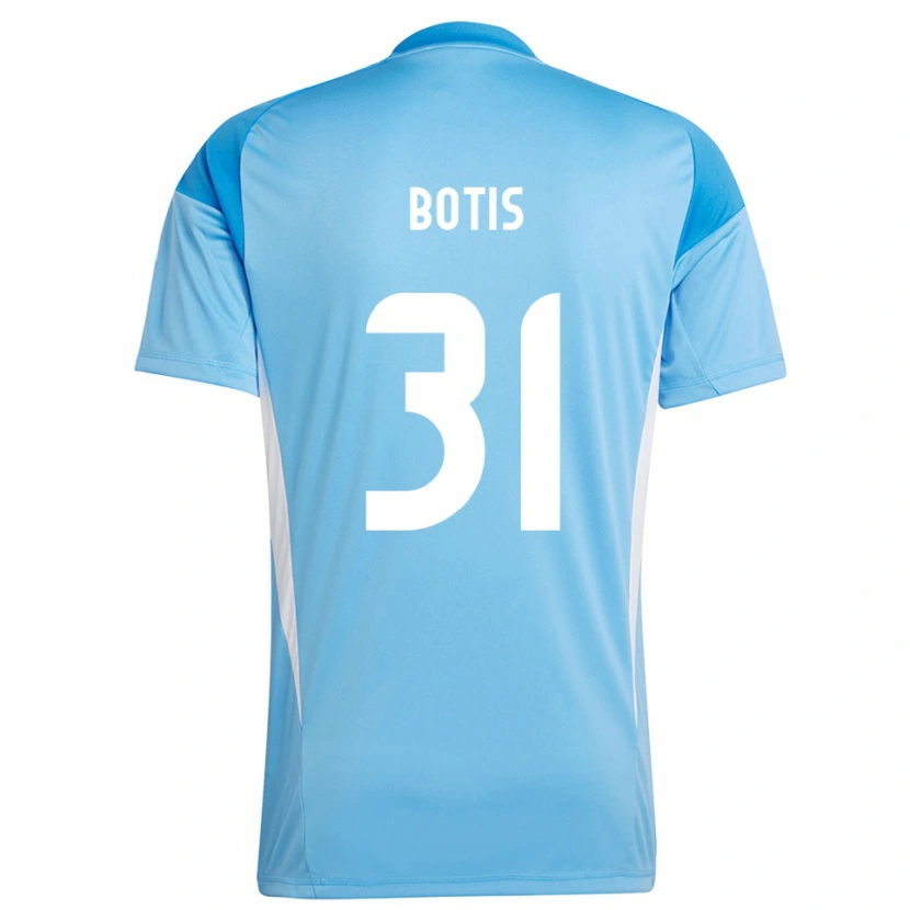 Danxen Women Nikolaos Botis #31 Deep Sky Blue Goalkeeper Jersey 2025/26 T-Shirt
