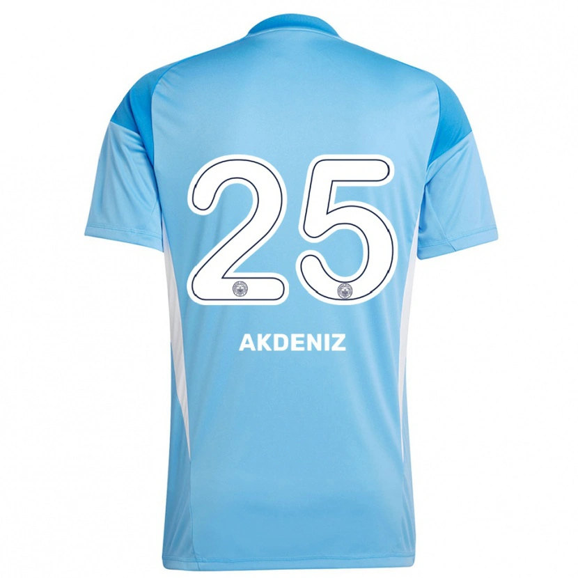Danxen Women Zeynep Akdeniz #25 Royal Blue White Goalkeeper Jersey 2025/26 T-Shirt