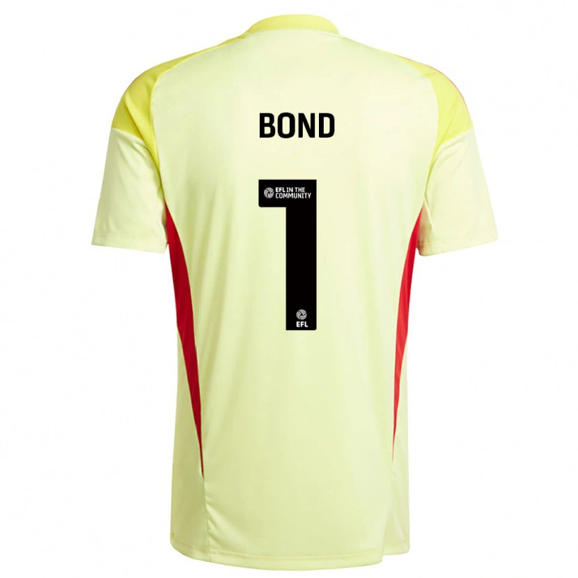 Danxen Women Abbi Bond #1 Light Yellow Goalkeeper Jersey 2025/26 T-Shirt