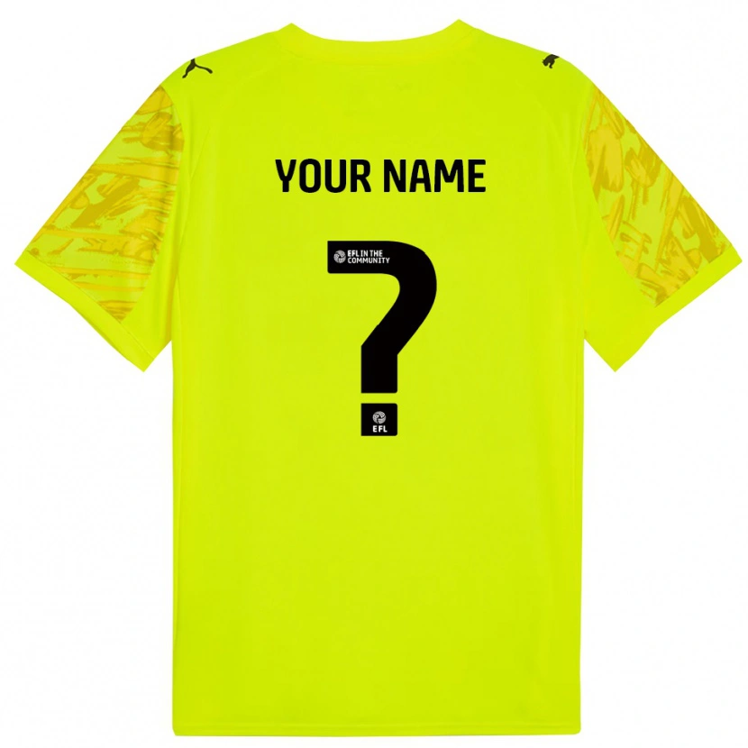 Danxen Women Leyton Orient Fluorescent Green Goalkeeper Jersey 2025/26 T-Shirt