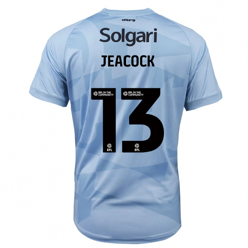 Danxen Women Zach Jeacock #13 Light Sky Blue Goalkeeper Jersey 2025/26 T-Shirt