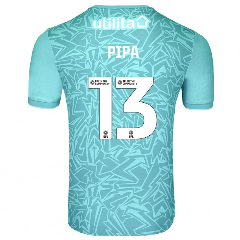 Danxen Women Oliver Pipa #13 Light Blue Goalkeeper Jersey 2025/26 T-Shirt