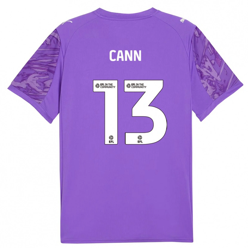 Danxen Women Ted Cann #13 Purple White Goalkeeper Jersey 2025/26 T-Shirt