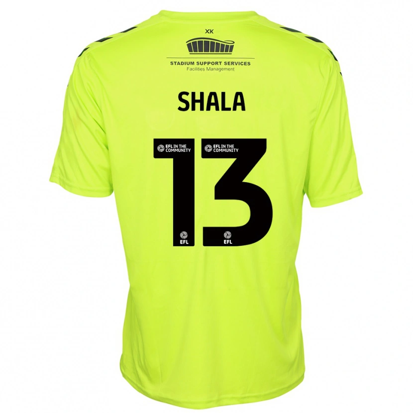 Danxen Women Laurence Shala #13 Fluorescent Green Goalkeeper Jersey 2025/26 T-Shirt