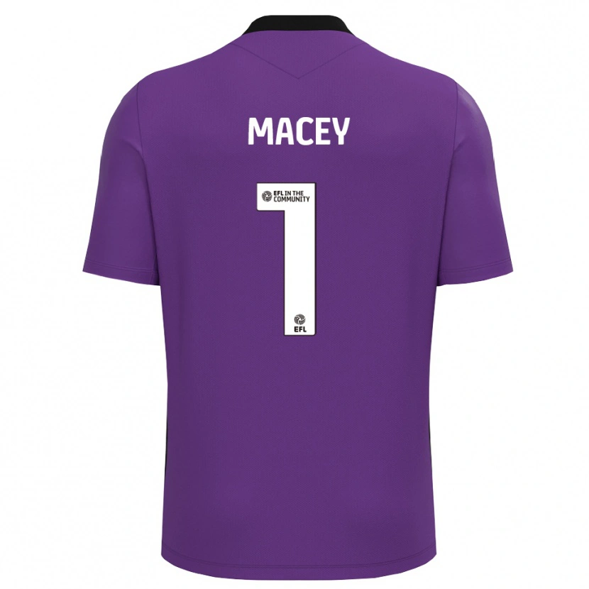Danxen Women Matt Macey #1 Purple White Goalkeeper Jersey 2025/26 T-Shirt
