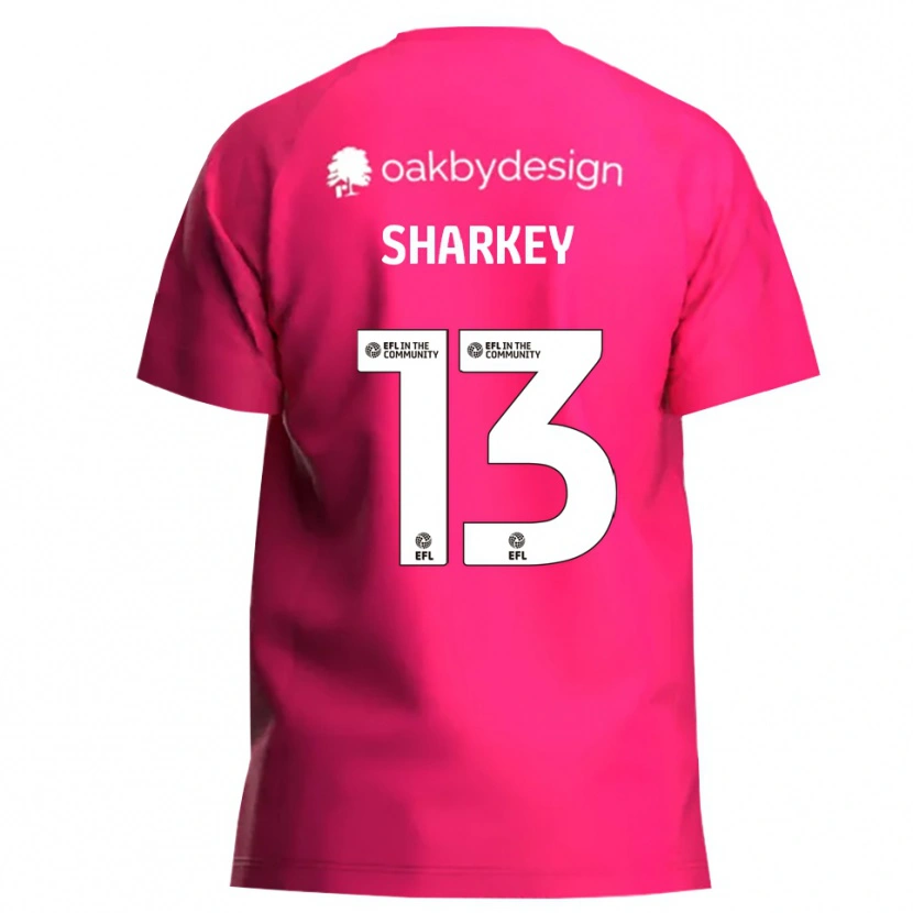 Danxen Women Toby Sharkey #13 Magenta Goalkeeper Jersey 2025/26 T-Shirt