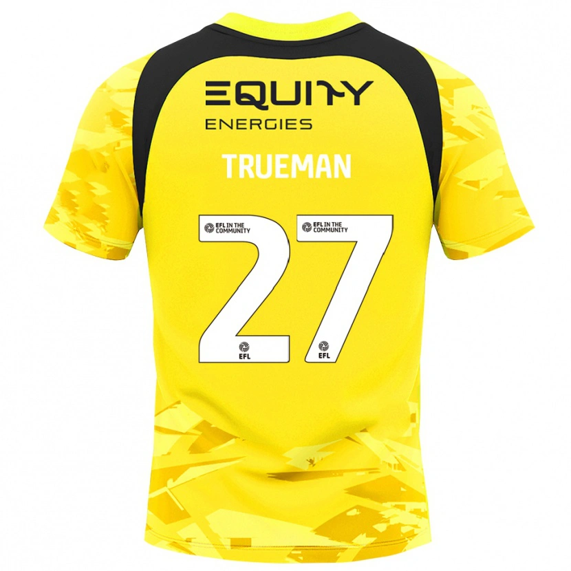 Danxen Women Connal Trueman #27 Light Yellow Glack Goalkeeper Jersey 2025/26 T-Shirt