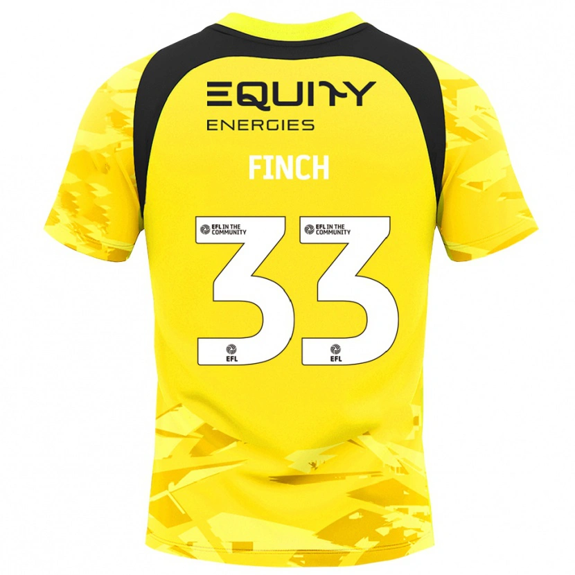 Danxen Women Tom Finch #33 Light Yellow Glack Goalkeeper Jersey 2025/26 T-Shirt