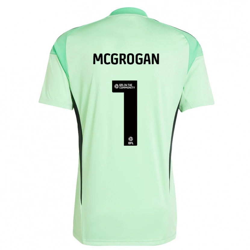 Danxen Women Emily Mcgrogan #1 Light Green Black Goalkeeper Jersey 2025/26 T-Shirt