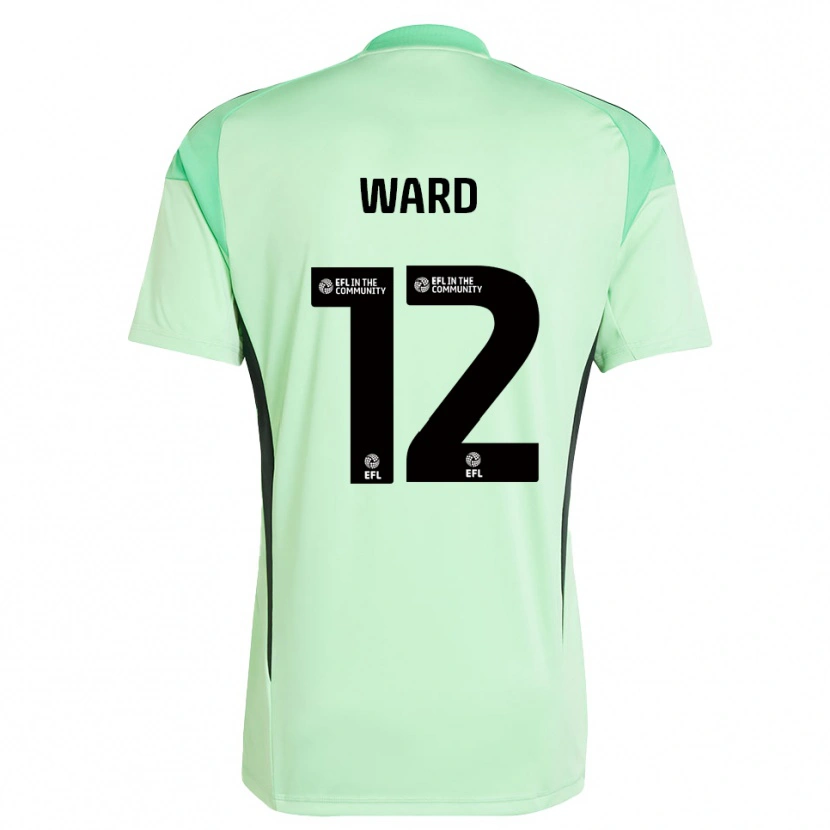 Danxen Women Lewis Ward #12 Light Green Black Goalkeeper Jersey 2025/26 T-Shirt