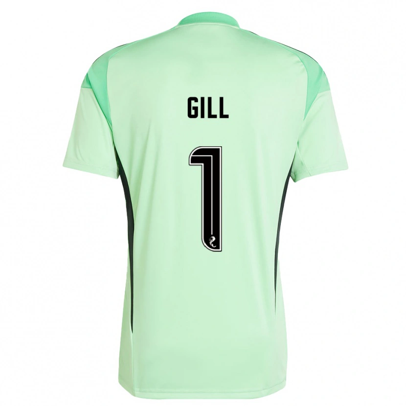 Danxen Women Marcus Gill #1 Light Green Black Goalkeeper Jersey 2025/26 T-Shirt