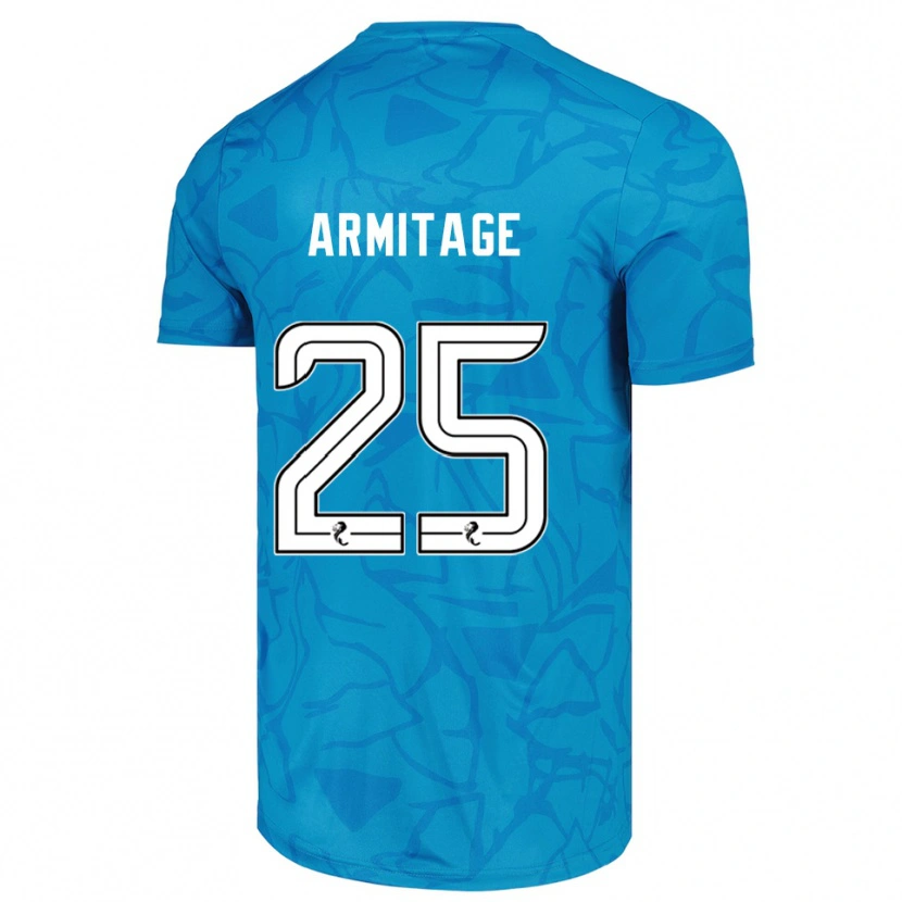 Danxen Women Rowena Armitage #25 Blue White Goalkeeper Jersey 2025/26 T-Shirt