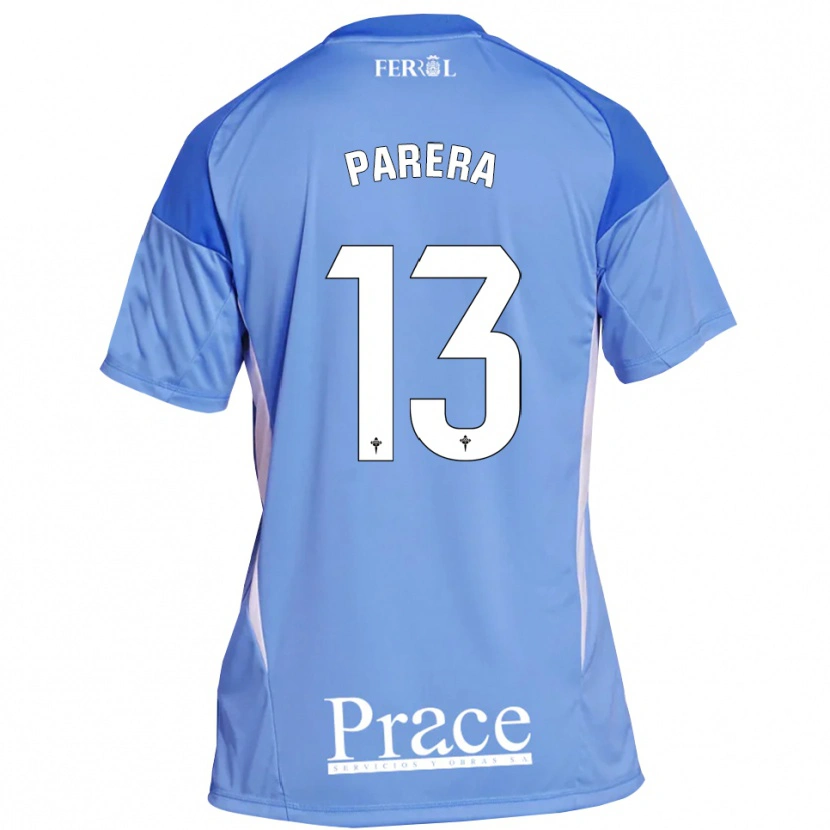 Danxen Women Miquel Parera #13 Light Blue White Goalkeeper Jersey 2025/26 T-Shirt