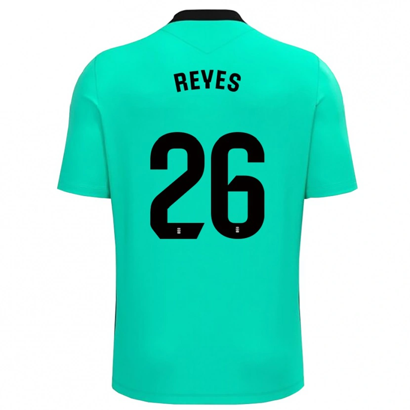 Danxen Women Jhafets Reyes #26 Green Black Goalkeeper Jersey 2025/26 T-Shirt