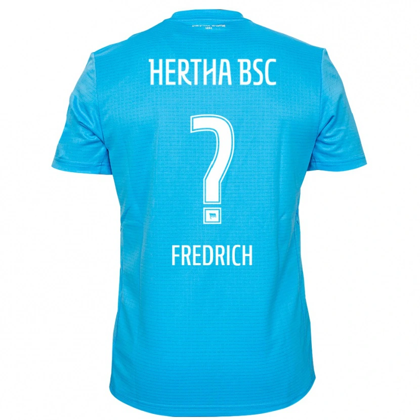 Danxen Women Marco Fredrich #0 Light Blue White Goalkeeper Jersey 2025/26 T-Shirt