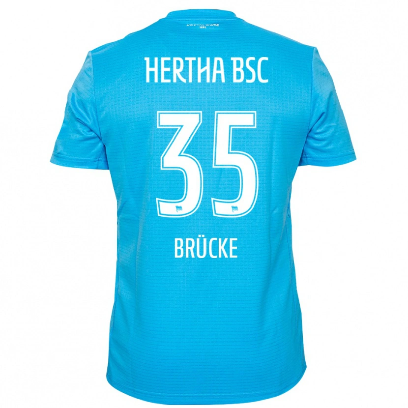 Danxen Women Marius Gersbeck #35 Light Blue White Goalkeeper Jersey 2025/26 T-Shirt