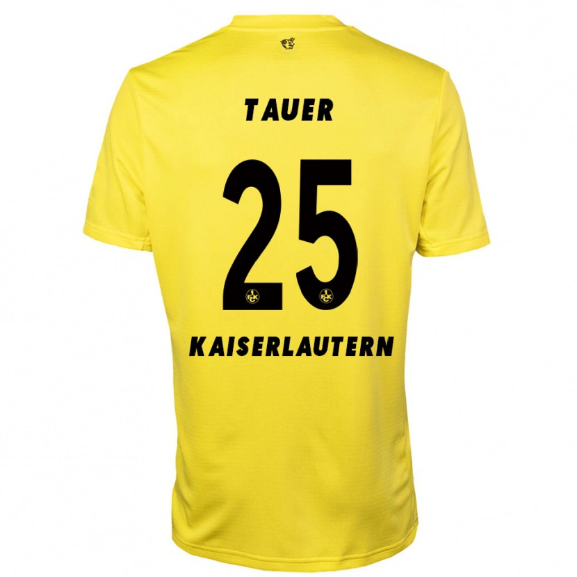 Danxen Women Luca Tauer #25 Yellow Black Goalkeeper Jersey 2025/26 T-Shirt