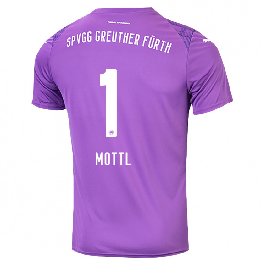 Danxen Women Jan Mottl #1 Purple White Goalkeeper Jersey 2025/26 T-Shirt