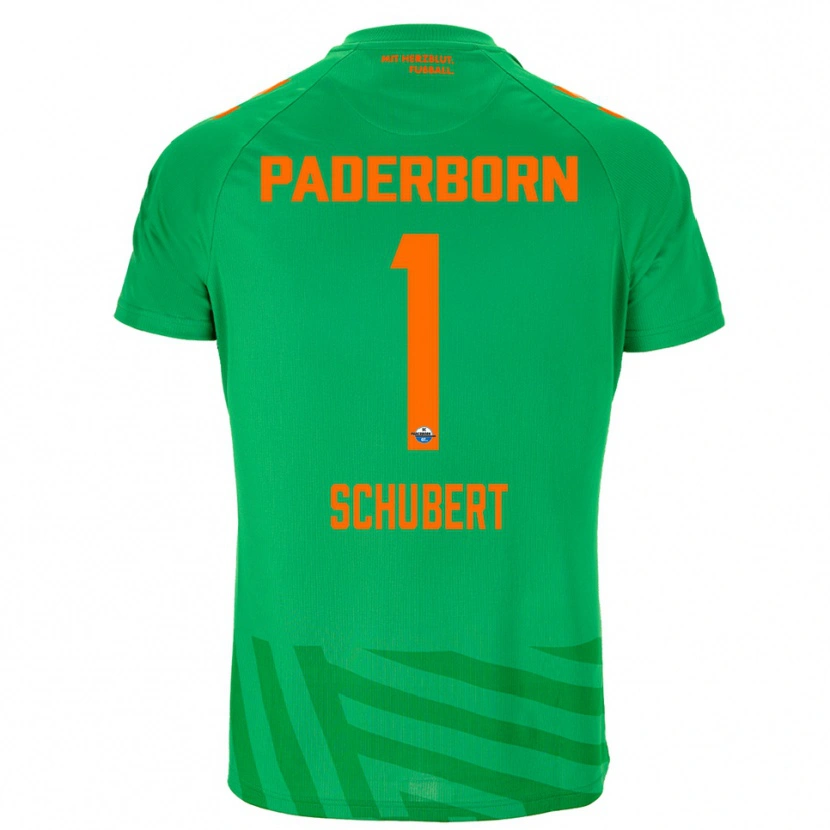 Danxen Women Markus Schubert #1 Green Orange Goalkeeper Jersey 2025/26 T-Shirt