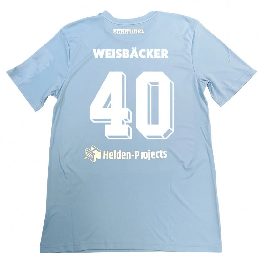 Danxen Women Maximilian Weisbäcker #40 Blue-Gray Goalkeeper Jersey 2025/26 T-Shirt
