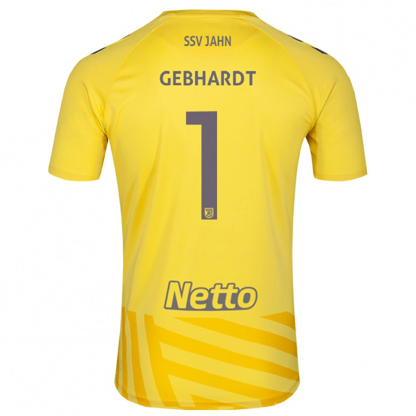 Danxen Women Felix Gebhardt #1 Yellow Gray Goalkeeper Jersey 2025/26 T-Shirt
