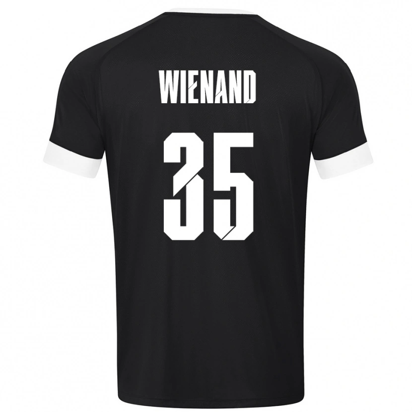 Danxen Women Felix Wienand #35 Black White Goalkeeper Jersey 2025/26 T-Shirt