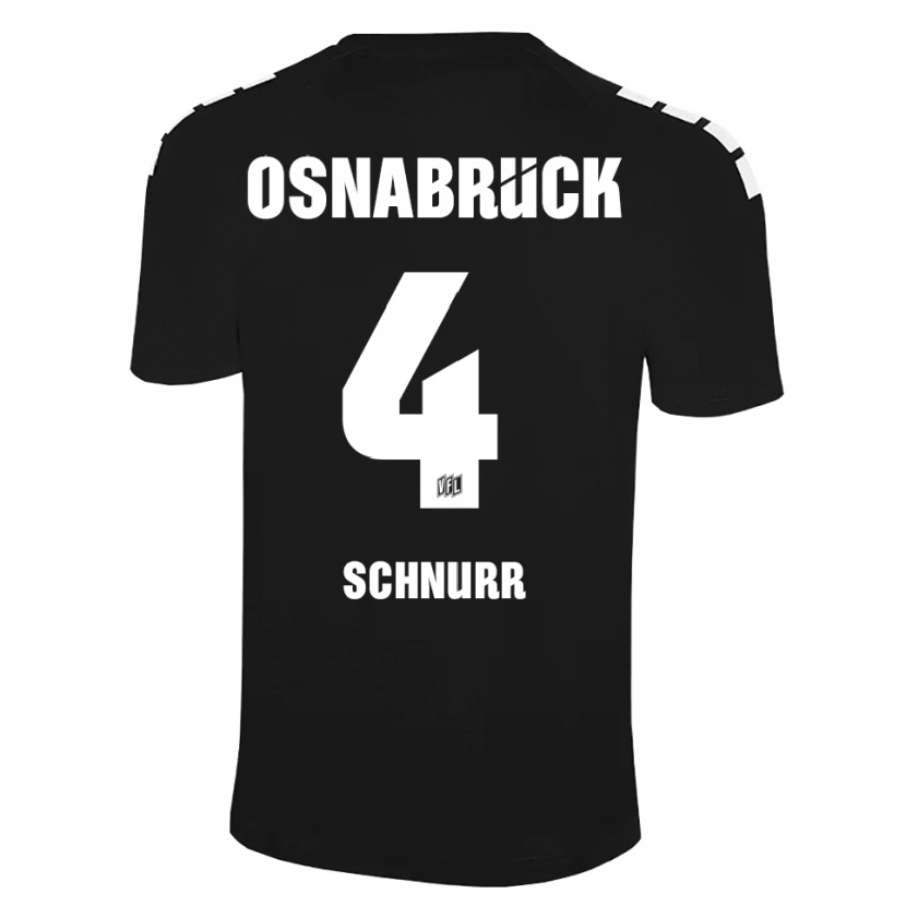 Danxen Women Maxim Schnurr #4 Black White Goalkeeper Jersey 2025/26 T-Shirt