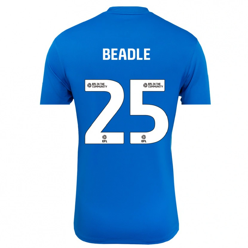 Danxen Women James Beadle #25 Blue White Goalkeeper Jersey 2025/26 T-Shirt