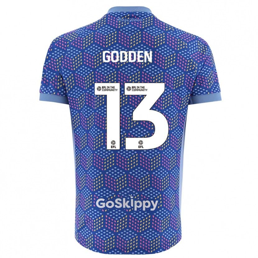 Danxen Women Freddie Godden #13 Blue Black Goalkeeper Jersey 2025/26 T-Shirt