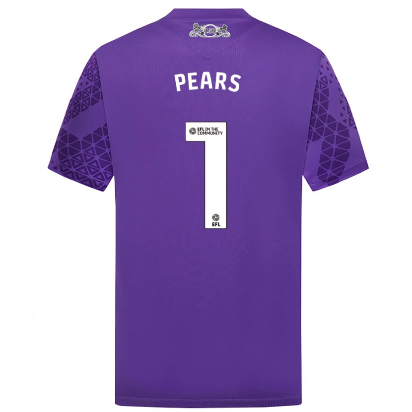 Danxen Women Aynsley Pears #1 Purple White Goalkeeper Jersey 2025/26 T-Shirt