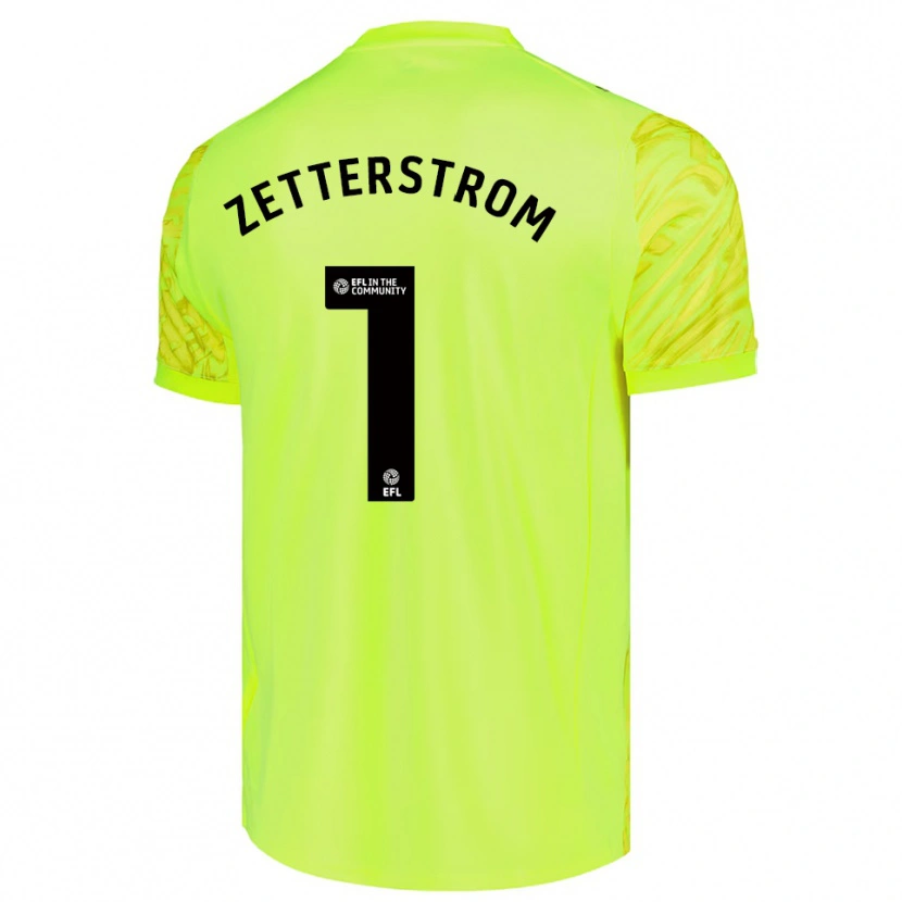 Danxen Women Jacob Widell Zetterström #1 Fluorescent Green Goalkeeper Jersey 2025/26 T-Shirt