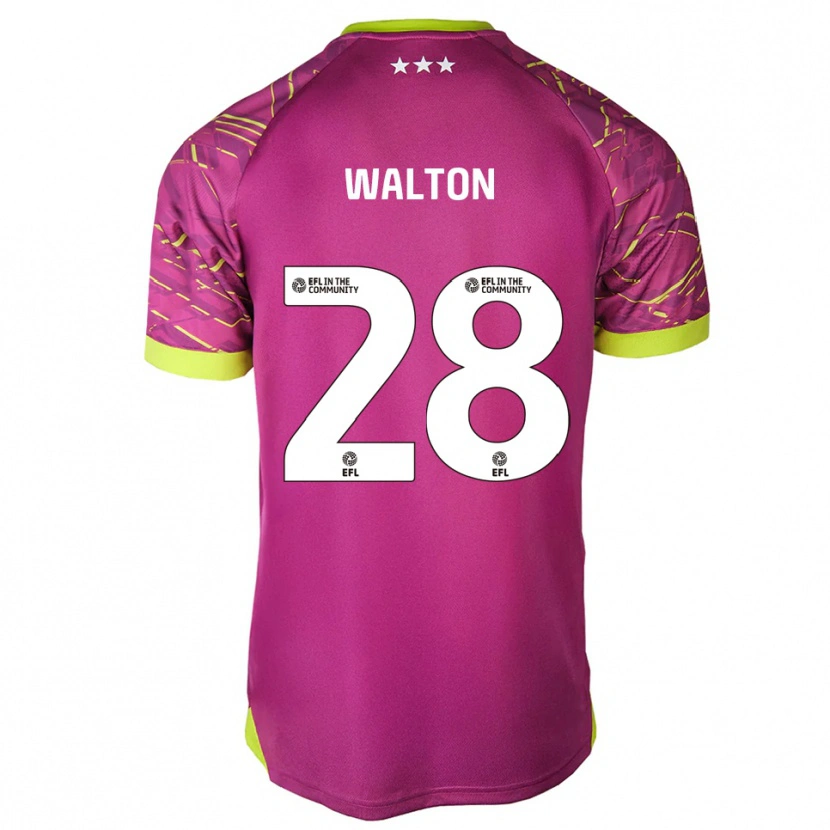 Danxen Women Christian Walton #28 Mediumvioletred Goalkeeper Jersey 2025/26 T-Shirt
