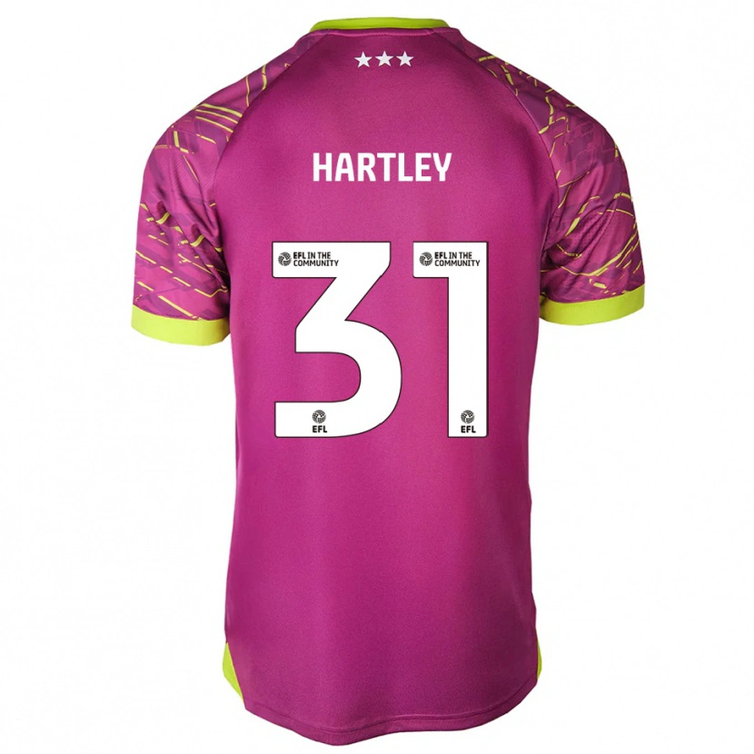Danxen Women Laura Hartley #31 Mediumvioletred Goalkeeper Jersey 2025/26 T-Shirt