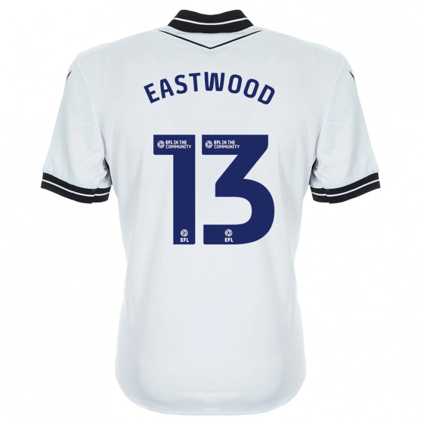 Danxen Women Simon Eastwood #13 White Royal Blue Goalkeeper Jersey 2025/26 T-Shirt