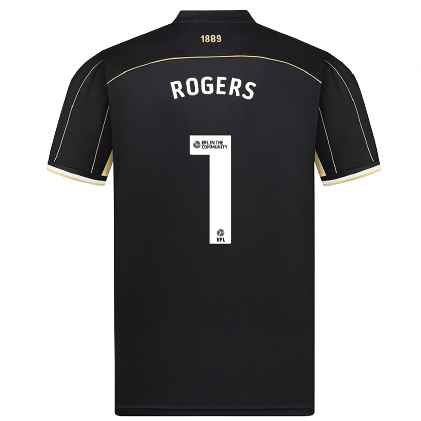 Danxen Women Sian Rogers #1 Black Brown Goalkeeper Jersey 2025/26 T-Shirt