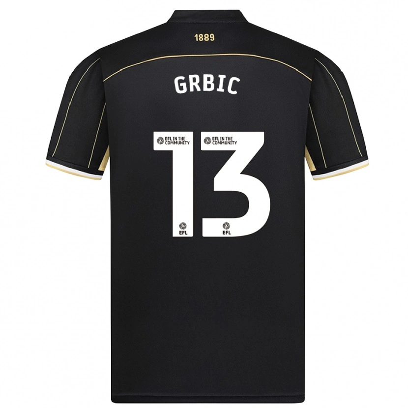 Danxen Women Ivo Grbic #13 Black Brown Goalkeeper Jersey 2025/26 T-Shirt