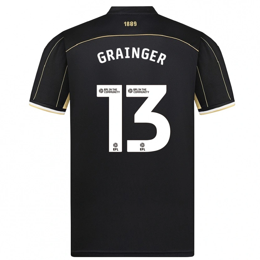 Danxen Women Benjamin Grainger #13 Black Brown Goalkeeper Jersey 2025/26 T-Shirt