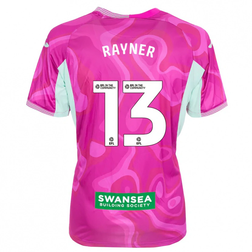 Danxen Women Opal Rayner #13 Magenta White Goalkeeper Jersey 2025/26 T-Shirt