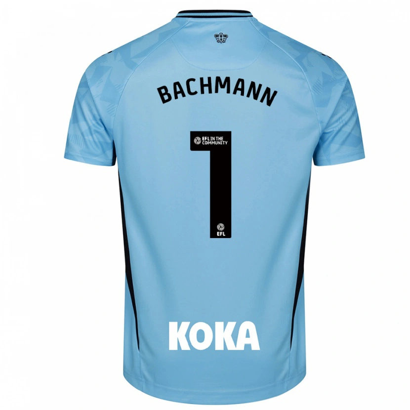 Danxen Women Daniel Bachmann #1 Light Sky Blue Goalkeeper Jersey 2025/26 T-Shirt