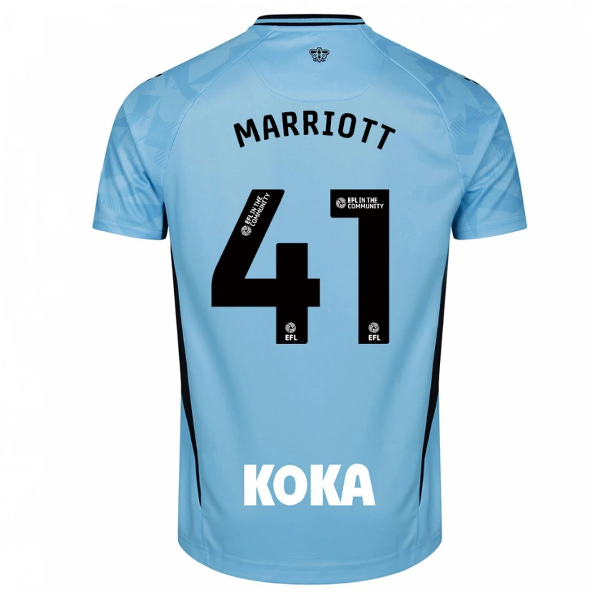 Danxen Women Alfie Marriott #41 Light Sky Blue Goalkeeper Jersey 2025/26 T-Shirt